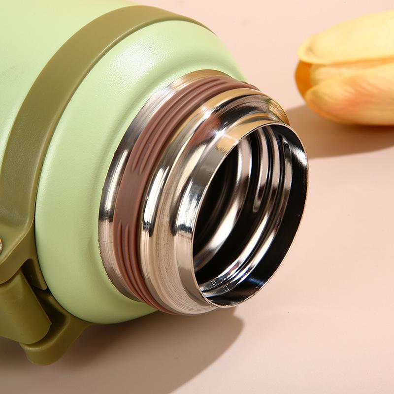 Premium 316 Stainless Steel Insulated Cup with Tea and Water Separator - Outdoor Portable Bowl Lid Design