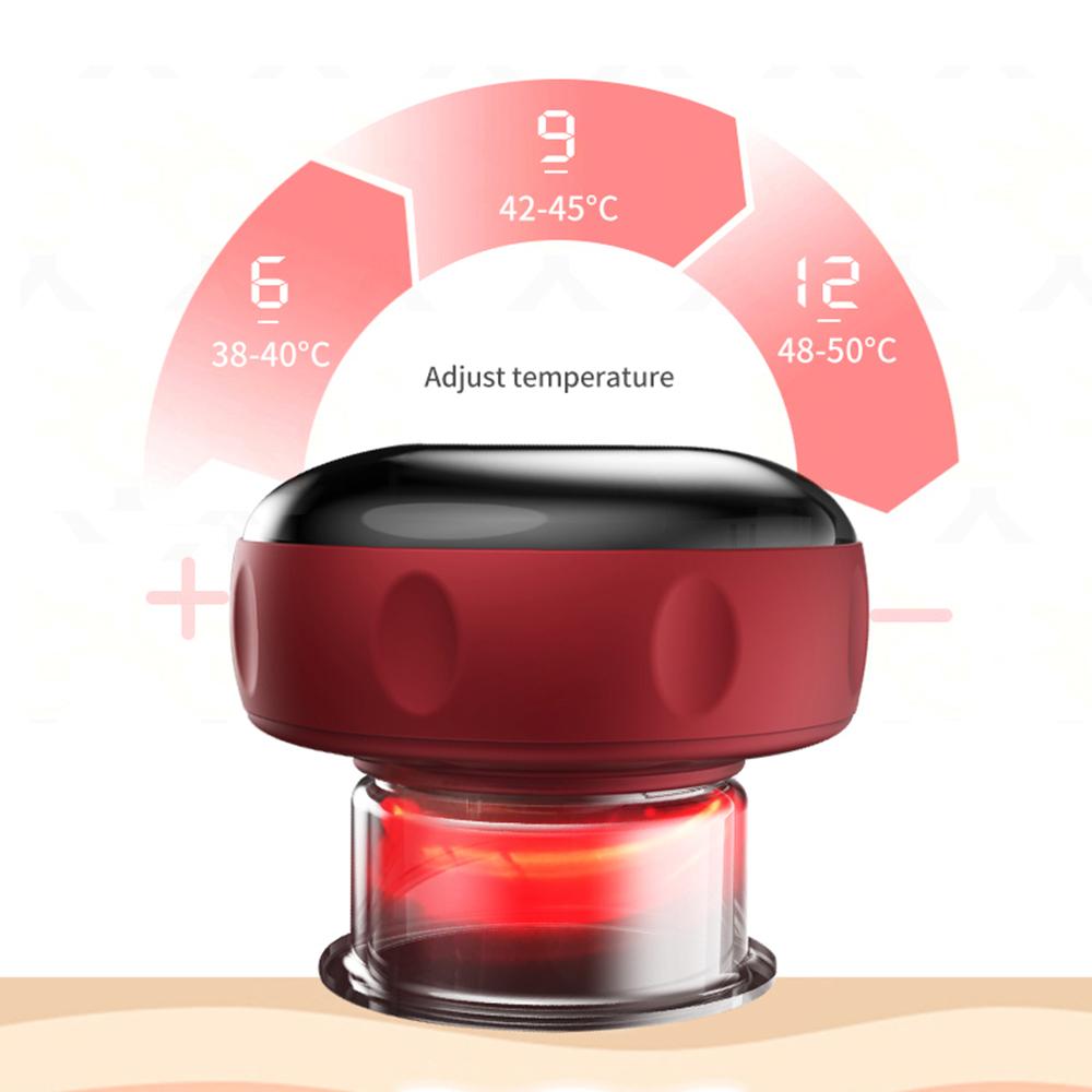 12 Gears Smart Electric Cupping Massage Suction Vacuum Scraping Therapy Machine