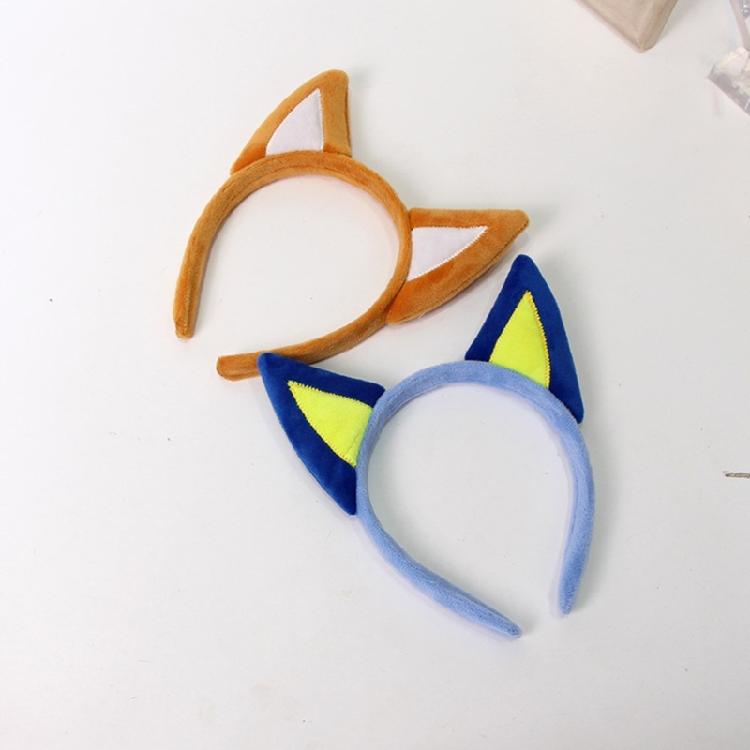 Cosplay Anime Character Headband Plush Funny Dog Ear Shape Hair Hoop for Girl