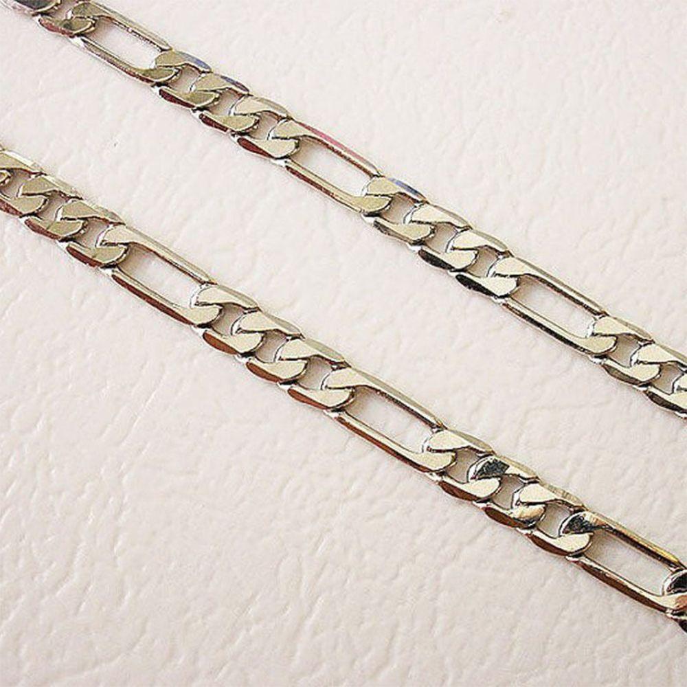 Approx Width:3mm Men 1 Pcs Link Zinc Zinc Alloy Chain Gold&Silver Anklet Ankle Bracelet Jewelry