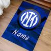 Custom Personalization Inter Milan Print Area Rug - Soft, Washable Non-Slip Indoor Mat,Living Room,Home&Office Decorative Rug