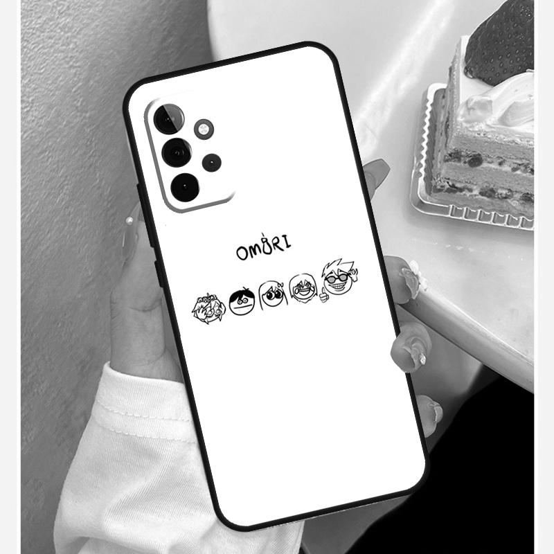 Omori Case For Samsung Galaxy A54 A34 A14 A15 A35 A55 A52 A32 A12 A51 A71 A33 A23 A13 A53 Coque