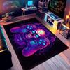 Gaming Rug for Boys Room with Game Controller Design Soft Carpet for Esports Game Room and Bedroom Floor Mat