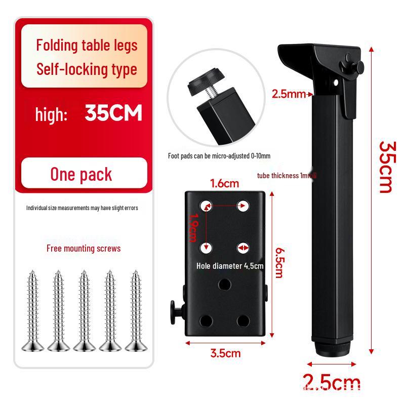 Folding Table Leg Supports for Coffee Tables, Desks, and Outdoor Camp Tables