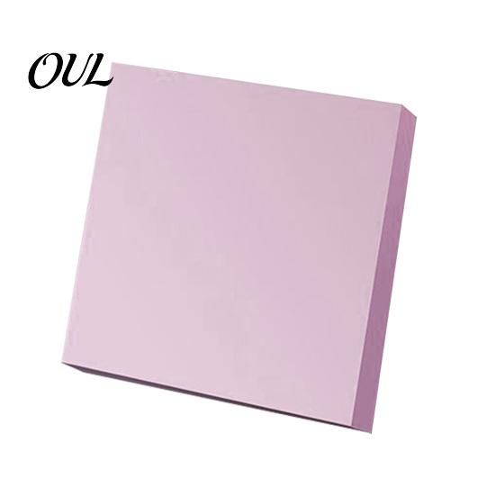 Solid Color Memo Notes Morandi Colored Notes, Smooth Writing Paper, Indexing And High-end Decorating Notebooks Adhesive Note, for Office School