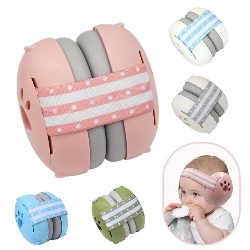 Odolná dětská ochrana sluchu Sluchátka pro miminka Lehká sluchátka pro miminka Ochrana uší pro miminka a batolata