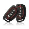 3/4 Buttons Silicone Car Remote Key Case Cover for Hyundai Creta Ix35 Ix45 I10 I30 I40 Tucson Santa Fe Rena Sonata Elantra