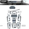 For Ford Escape 2020-2023 Car interior Center console transparent TPU Paint protective film Anti scratch sticker LCD screen PPF