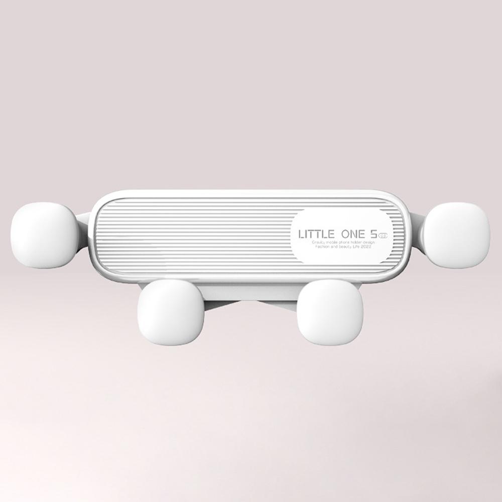 

Автомобильный держатель для телефона Gravity Air Vent Clip Mount Mobile Cellphone Stand In Car GPS Support For iPhone Xiaomi Samsung белый