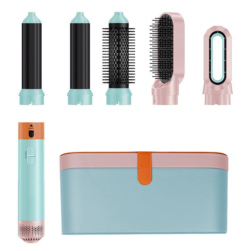 5-in-1 Multifunctional Hot Air Comb Straightening And Curling Dual-Use Hair Dryer High-speed Automatic Curling Iron