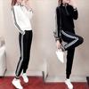 Sportbekleidung Damen Herbst und Winter Modischer Lockerer und Stilvoller Pullover zum Laufen oder für den Alltag Zweiteiliges Set