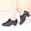 Scarpe da Ballo per Ragazze per Donne Signore Sala da Ballo Tango Moderno Danza Performance Scarpe da Pratica Tacchi 3.5/5CM Dropshipping