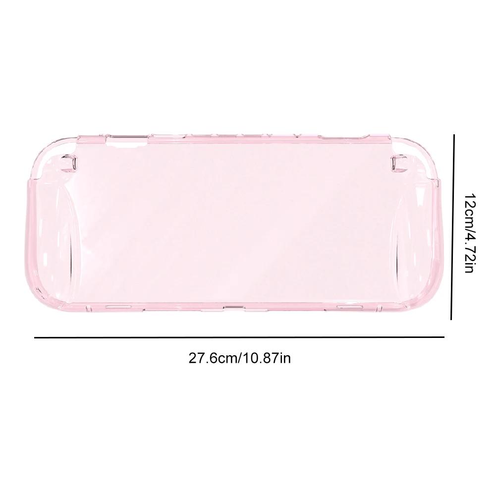 Clear PC Hard Case for Switch 2 Split Protective Shell Cover Anti-scratch Crystal Protector Case for Nintendo Game Accessories