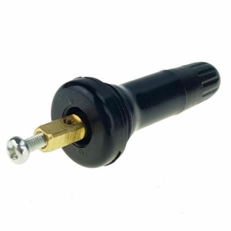 4 Pcs For GM Buick Ford Encore Cadillac Chevy Pontiac Rubber Valve Stems Tire Pressure Sensor Service Replacemen Repair Kit TPMS