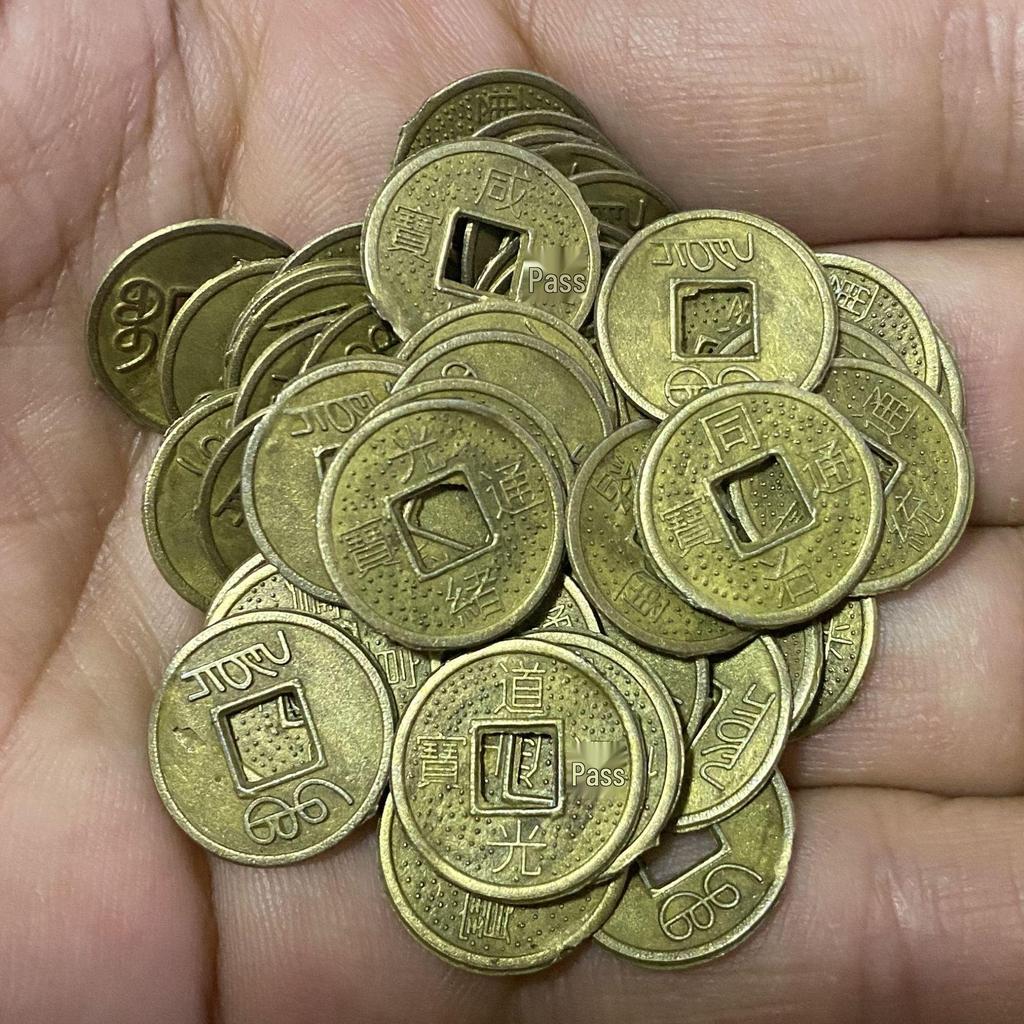 Silver Mini Alloy Ingot & Abacus Ornaments Photo Frame Accessories Temple Crafts