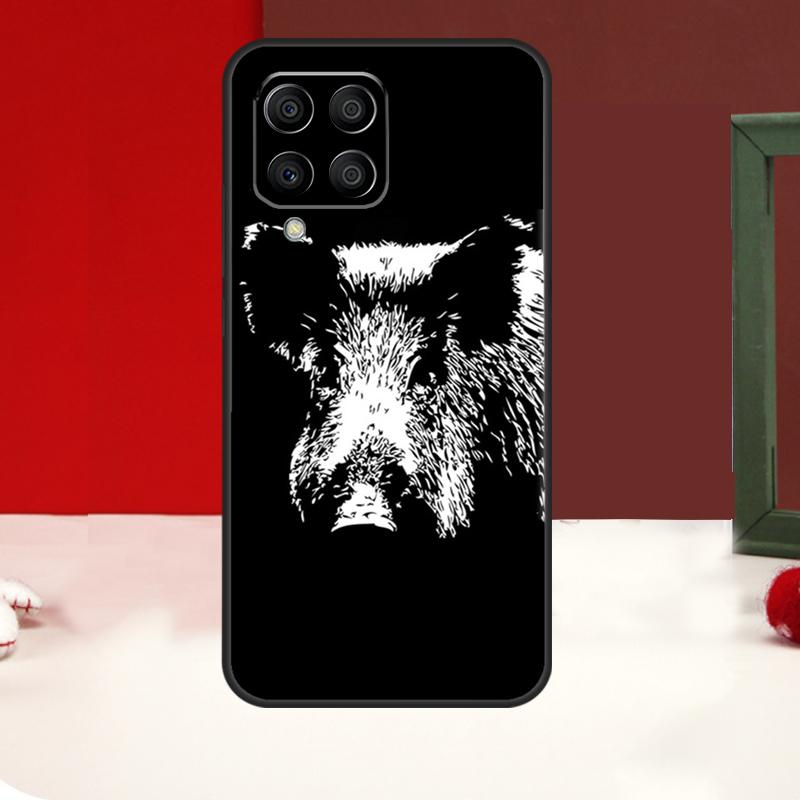 Cute Wild Boar Funny Cartoon Case For Samsung Galaxy M14 M34 M54 M13 M53 M56 M52 M32 M16 M11 M21 M31 M35 M12 M15 M36 M55
