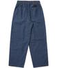 COLUMBIA UNIVERSITY Sl-Label Loose-Fit Denim Pintuck Pants Midnight Denim