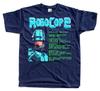 Robocop 2 REPORT Bildschirm NES Spiel T-Shirt DUNKELBLAU S-5XL ALLE GRÖSSEN NEU!!!