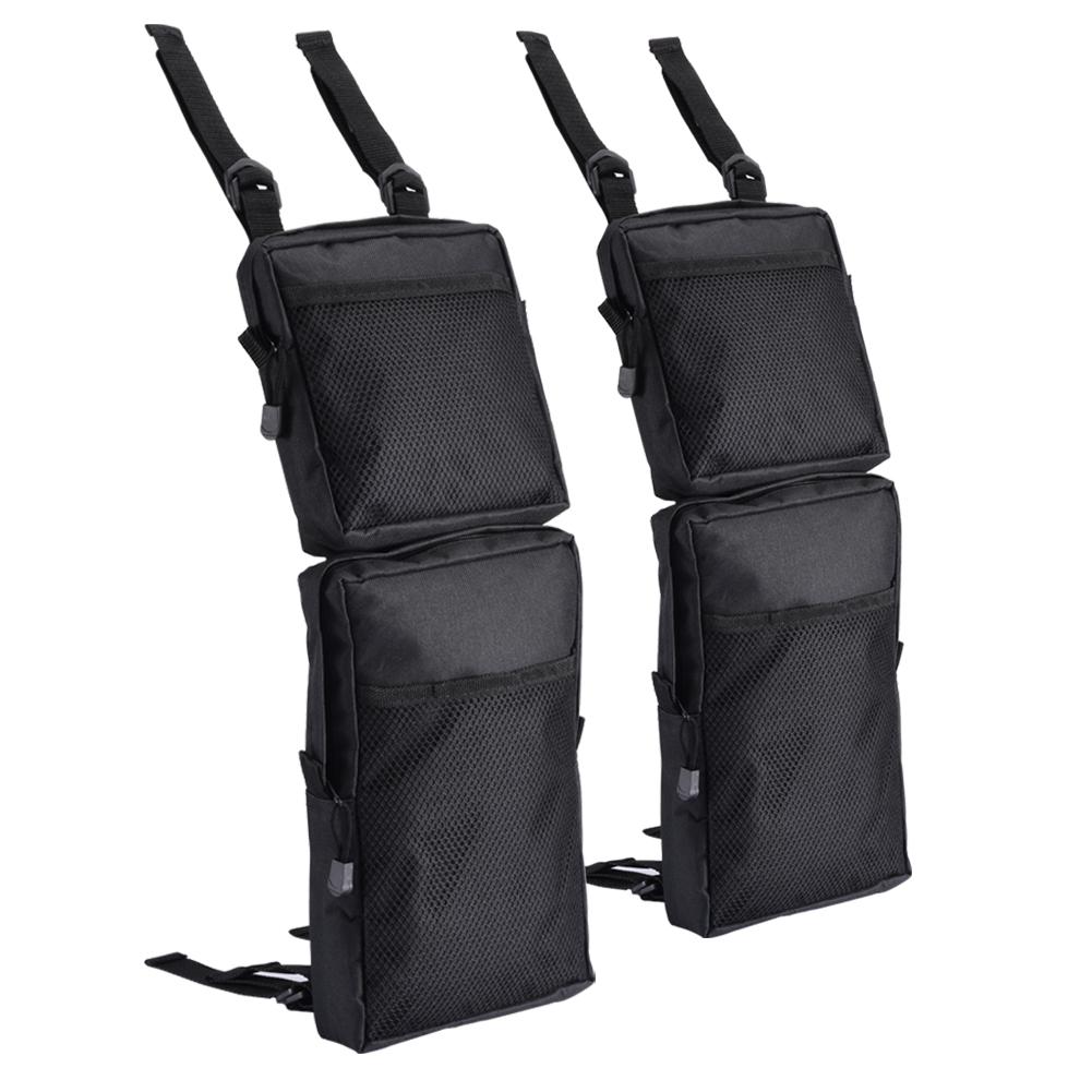 

2pcs Atv Fender Bags Tank Saddlebags Rear Luggage Cargo Storage Bag чёрный