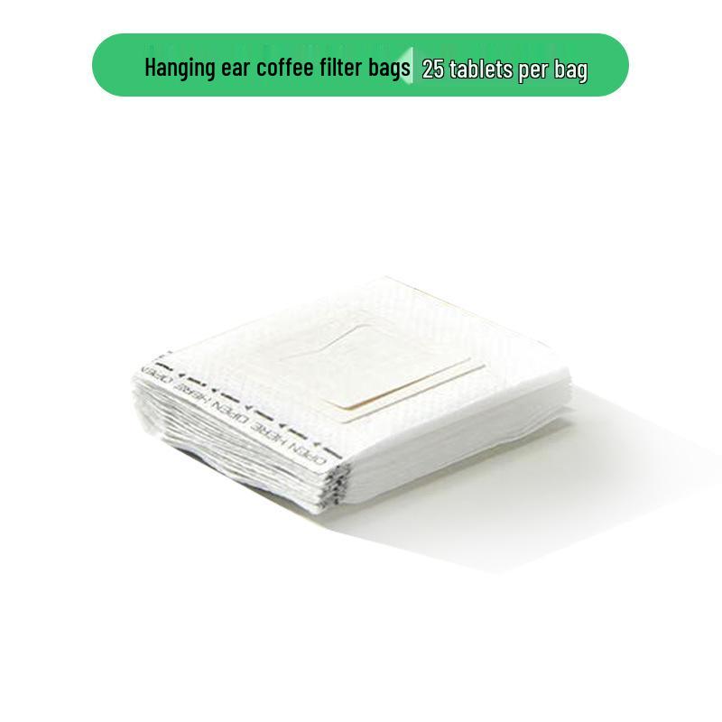 50 Food-Grade Drip Coffee Filter Bags for Fast Office Brew