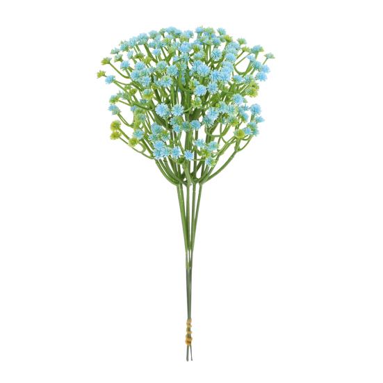 

Искусственные цветы Yousheng с защитой от УФ-лучей 20 и 36 стеблей, реалистичные на ощупь букеты гипсофилы для свадеб, домашнего декора, всепогодные пластиковые искусственные цветы 20PCS синий