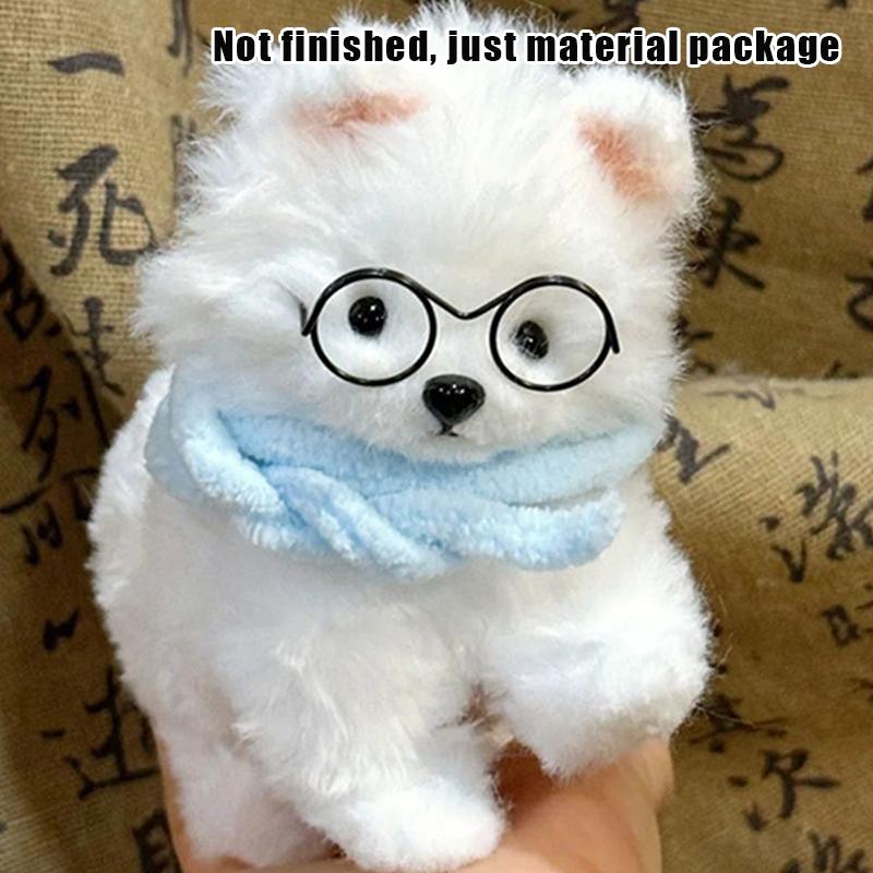 2025 HUA HUA Creative DIY Twisted Stick Puppy Handmade Complete Set Of Materials Packaging Thickened Plush Doll Toy Gift