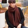 Female Scarves Cashmere-like Mulitcolor Long Size Winter Warm Shawl Wraps Knitted Neckerchief Male Lovers Birthday Gift