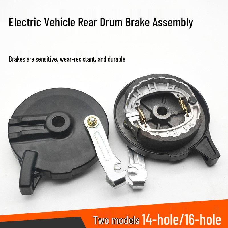 110 Typ Hinterrad Trommelbremsbaugruppe für Aima Elektrisches Moped