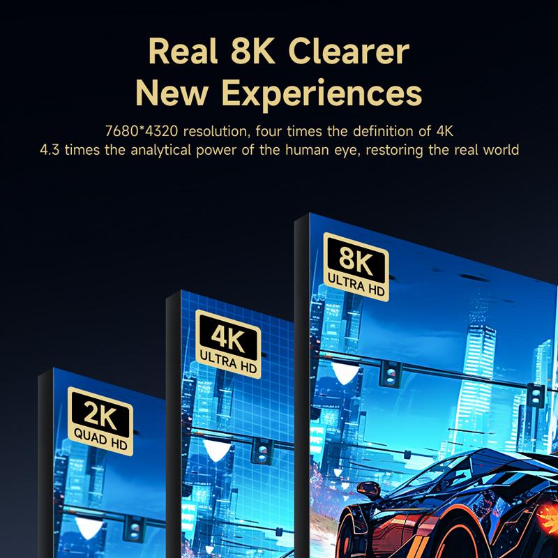 Hagibis 8K DisplayPort Cable 1.4 High Refresh Rate DP Cable 8K@60Hz 4K@240Hz 2K@360Hz for Gaming Monitor Graphics Card PC TV