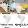 Flour Funnel for Kitchen Aid Mixer, 2026 New Anti-Spill Food Grade Attachment, Easy To Add Ingredients Without Mess, Durable Dishwasher