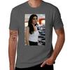 White Jennifer Connelly Dress Tshirt Big And Tall Gym Tshirt