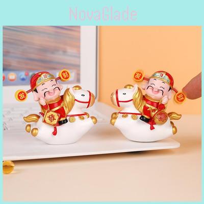 Shaking Fortune God Resin Home Decor For Office Or Living Room Gift Idea