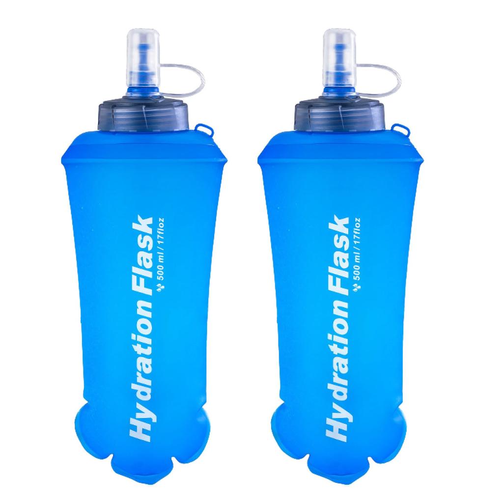 Azarxis Hydration Foldable Water TPU Water Portable Water Soft Water 500ml Bottle, Bottle, Bottle, Bottle, Bottle, Flask, Lightweight, Supply,