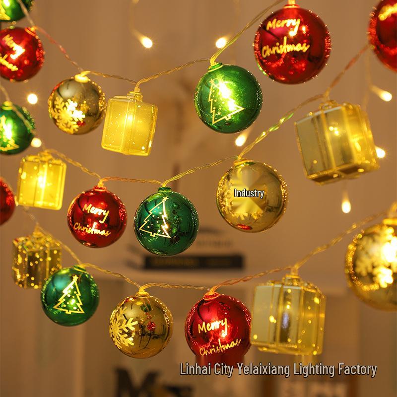 Ghirlande luminoase LED electroplata Stea Fulg de Nea - Lumini Feerice Glob Mărgăritar pentru Decor Atmosferă de Crăciun