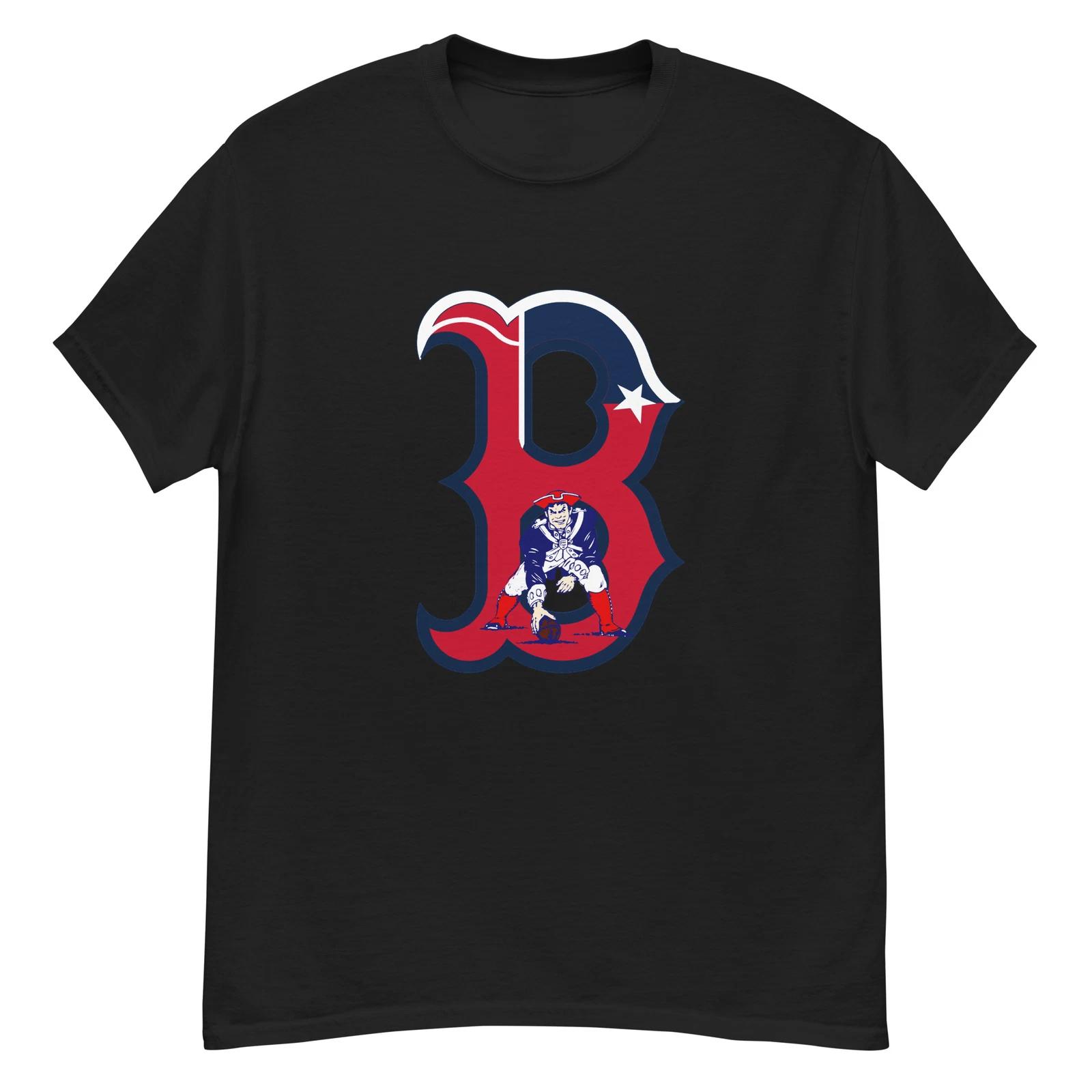 boston red sox patriots tshirt mash up tee XXXXL