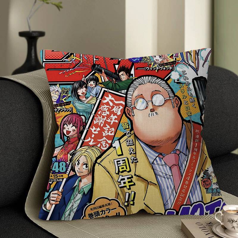 Anime SAKAMOTO DAYS Personalized Pillow Cover Kids Bedroom Wild Party Decor Pillowcase Kid Birthday Shower Gift