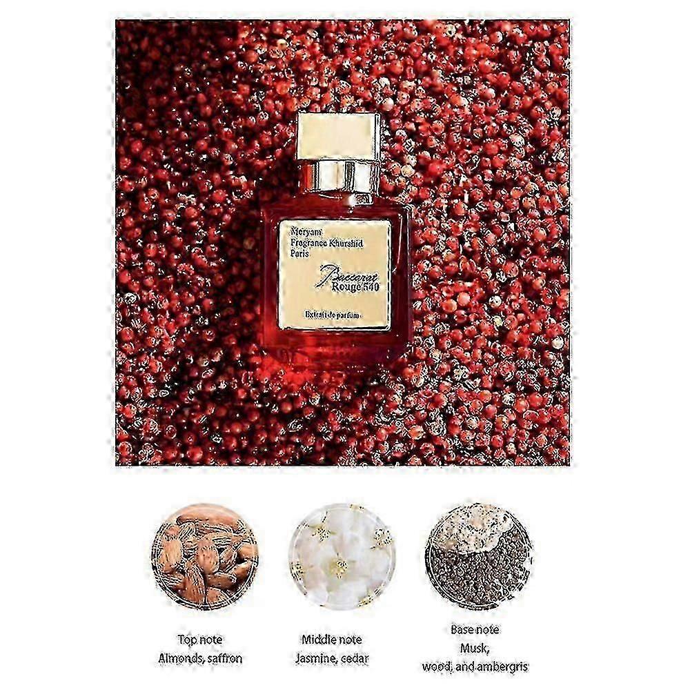 Baccarat Rouge 540 Extrait De Parfume Parfém 70 ml / 2,4 fl oz Baccarat Rouge-jc