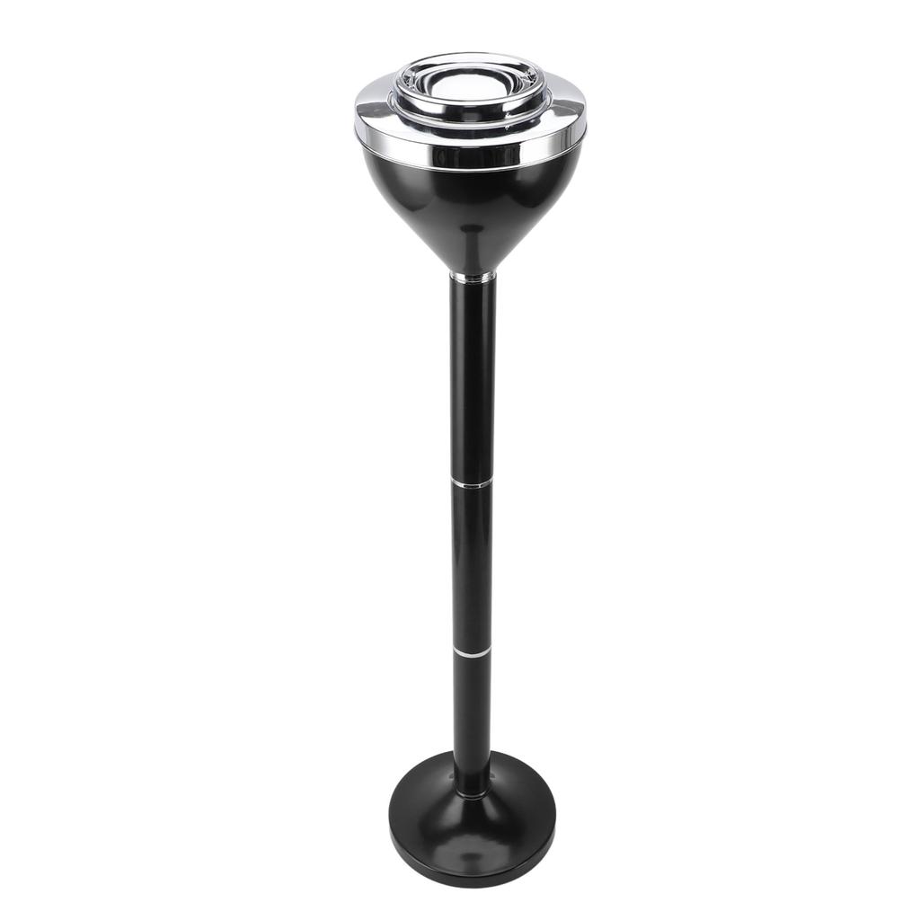 Standing Ashtray Iron Creative Self Cleaning Detachable Floor Standing Ash Tray with Lid for Restaurant KTV Bar Hotel