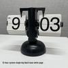 European Retro Mechanical Flip Clock - Desktop Ornament for Living Room