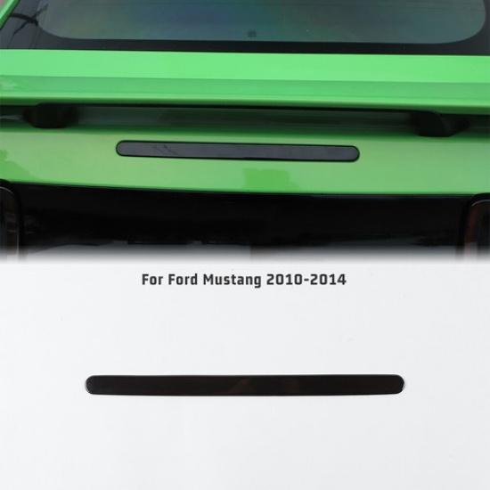 Smoked Black High Third Brake Light Lamp Cover Trim Bezel For Ford Mustang 10-14