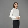 Acud Round Neck Knit Vest _White