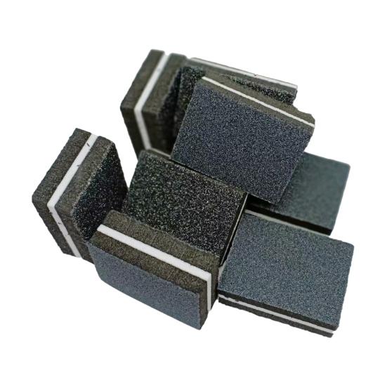 

50 шт./пакет пилочка для ногтей мини-многофункциональная губка маникюрные инструменты буферные блоки для ногтей чёрный