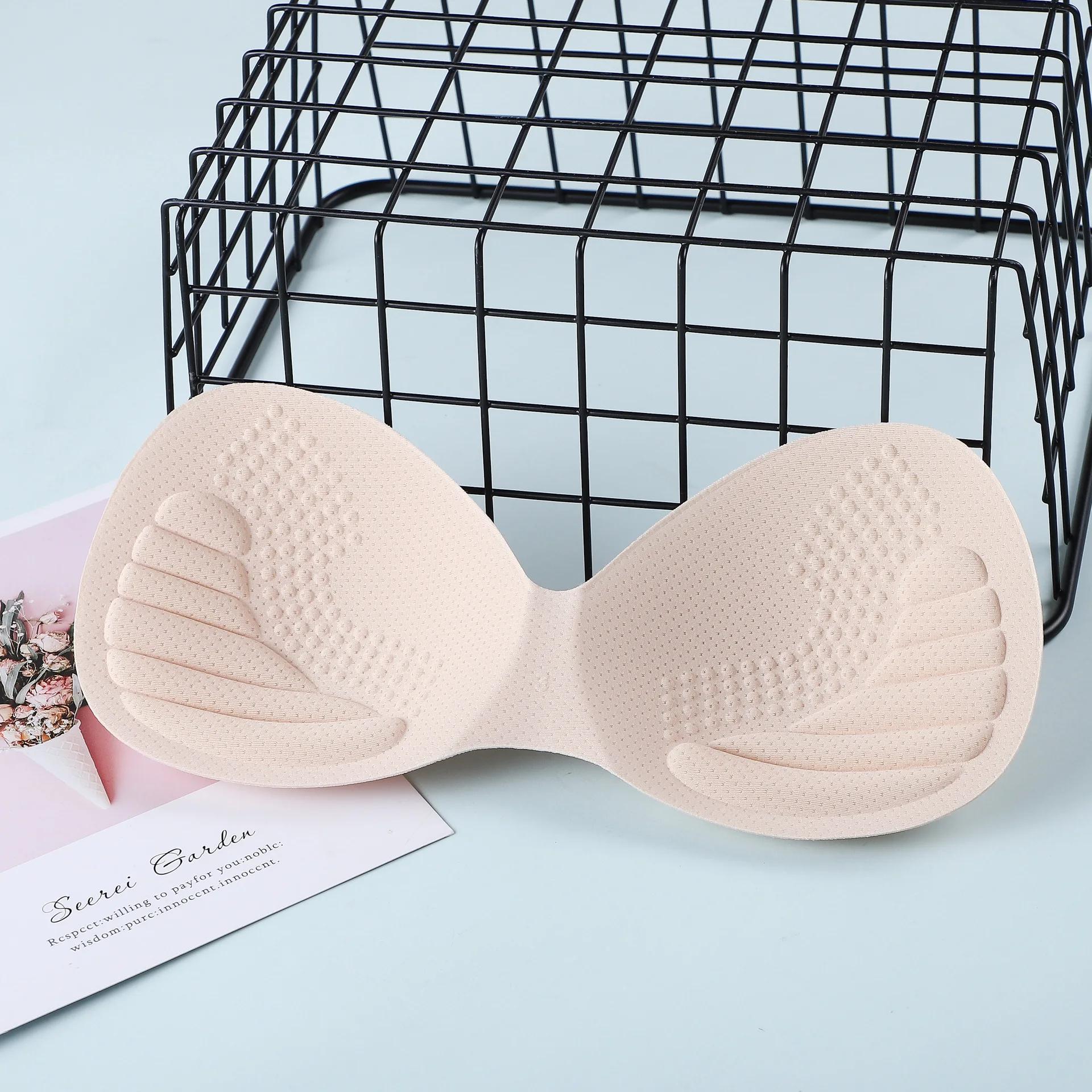 

Women s Underwear Accessories Summer Chest Push Up Insert Foam Pads Sponge Mats Triangle Cups Bikini Sports Bra Pad Intimates one size