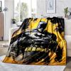 Batman Theme Printed Blanket - Perfect for Couch, Bed, Travel & Outdoor Use | Machine Washable, Cozy & Durable.