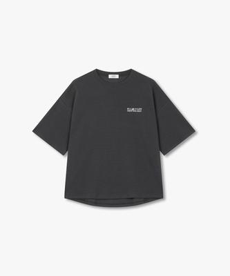 STUDIO TOMBOY Unique Tb77 Lettering Short Sleeve T-Shirt _Dark Gray_9176322994