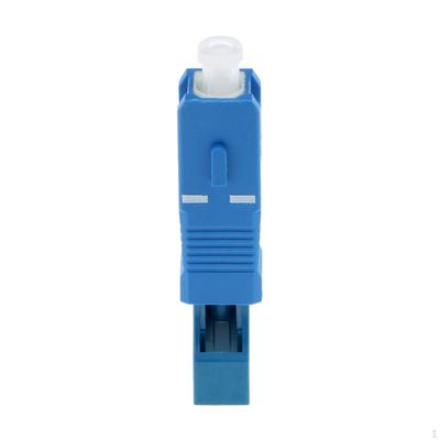 2.5 To 1.25mm SC Male LC Female Adapter Single Mode Fiber Optic Connector