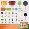 MIRAIMAX Kitchen Toy with Cookware and for Boys and Girls Ages 3 and Perfect Gift for and Other Celebrations Kids' Set, 47-Piece Role-Play (Pots,