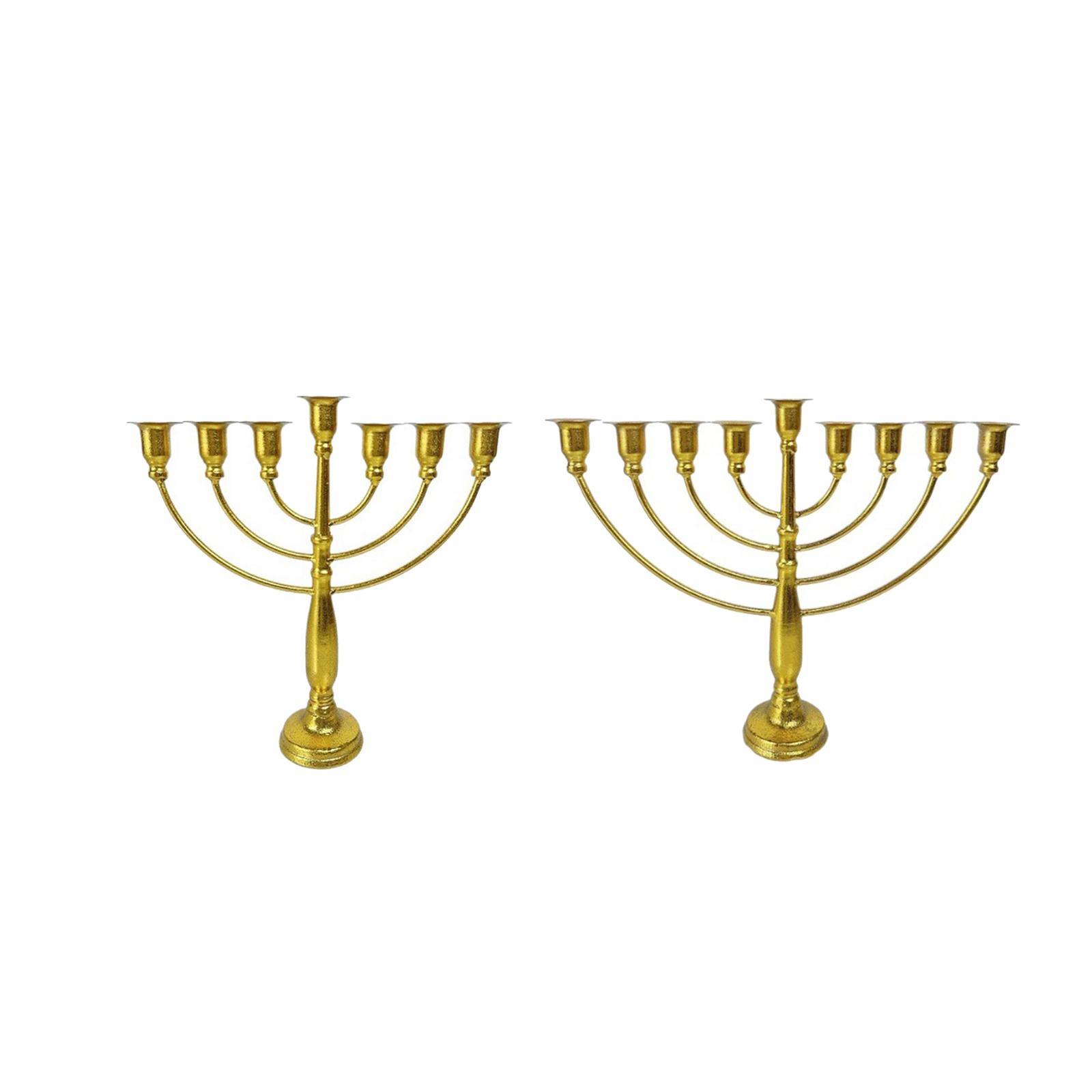 

Подсвечник Je Menorah универсальный для серванта прочный традиционный
