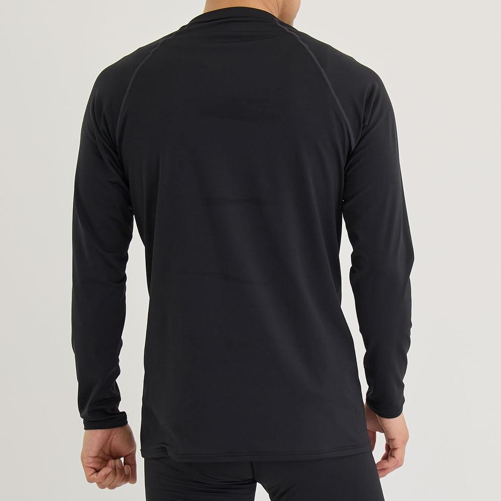 Venex Long Sleeve Recovery Size L Men's Recharge+ T-Shirt, Black, (6431)