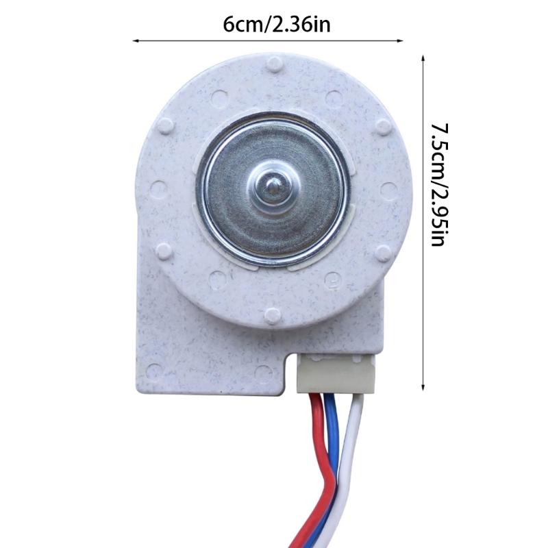 Refrigerator Cooling Fan Motor Replace Evaporator Fan Motor for Replace W11249952 Fridge Radiator Freezer Parts